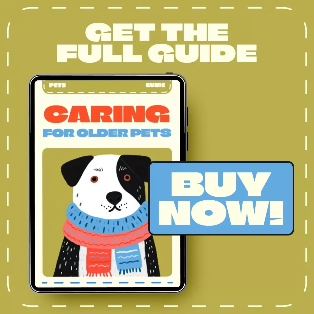 Caring for Older Pets Guide | Digital Download for Pet Owners | How to Plan for Extra Care for Older Pets | Senior Pet Care eBook with AI Tools & Wellness Tips