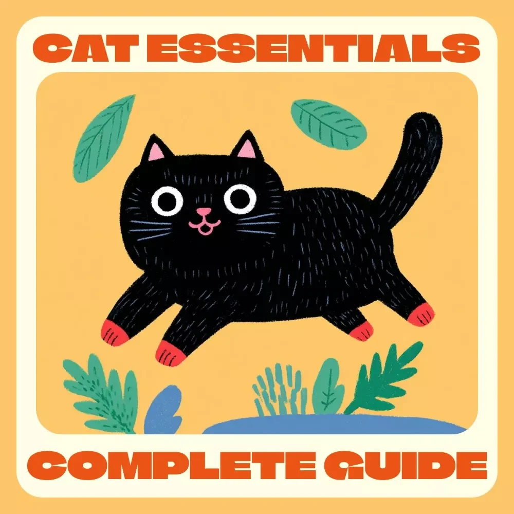 The Complete Guide to Cat Essentials | Digital eBook for Cat Owners | Cat Supplies List & Care Tips for Every Stage