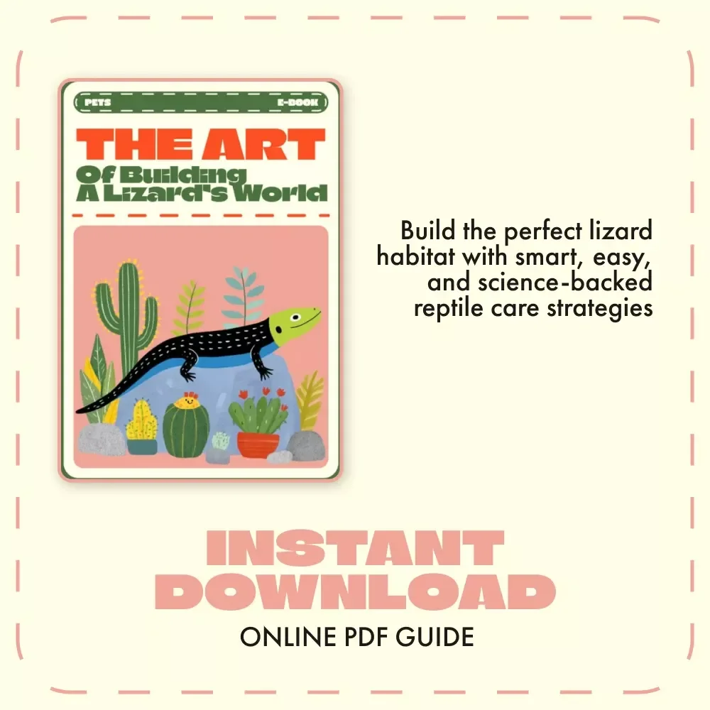 The Art of Building a Lizard’s World | Ultimate Reptile Habitat Design Guide, Terrarium Setup eBook, Digital Download for Lizard Owners, Bearded Dragon & Gecko Care