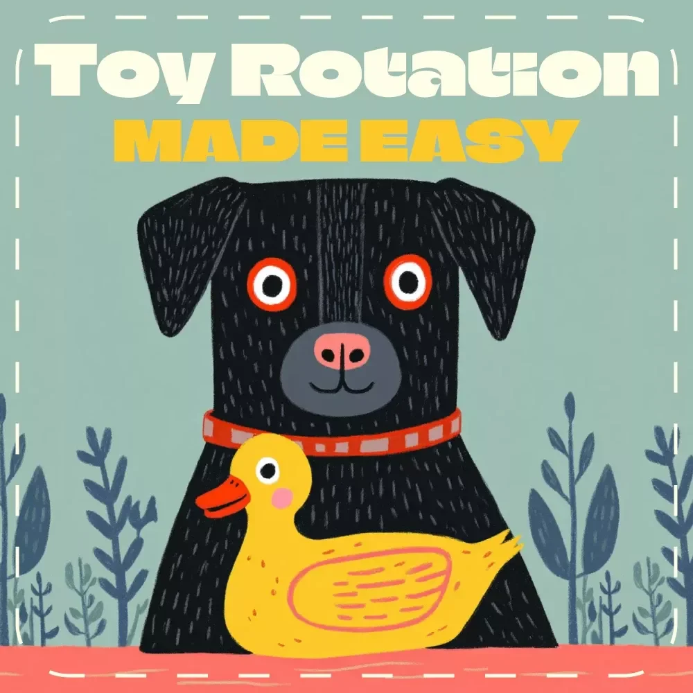 Toy Rotation Made Easy | Printable Pet Playtime Checklist | Digital Download Guide for Toy Organization & Enrichment | Toys Rotation Ideas for Pets