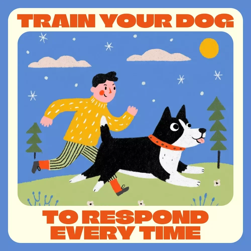 Train Your Dog to Respond Every Time | Printable Dog Training Checklist | Instant Download | How to Train a Dog to Come When Called Guide