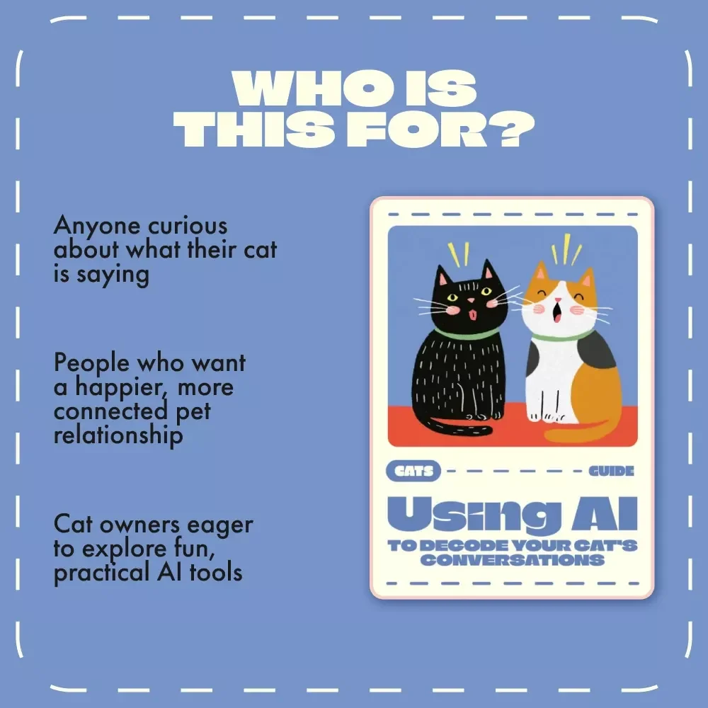 Using AI to Decode Your Cat’s Conversations | Digital Guide for Cat Lovers | How to Use AI to Interpret Cat Meows | Learn Cat Communication with AI Tools