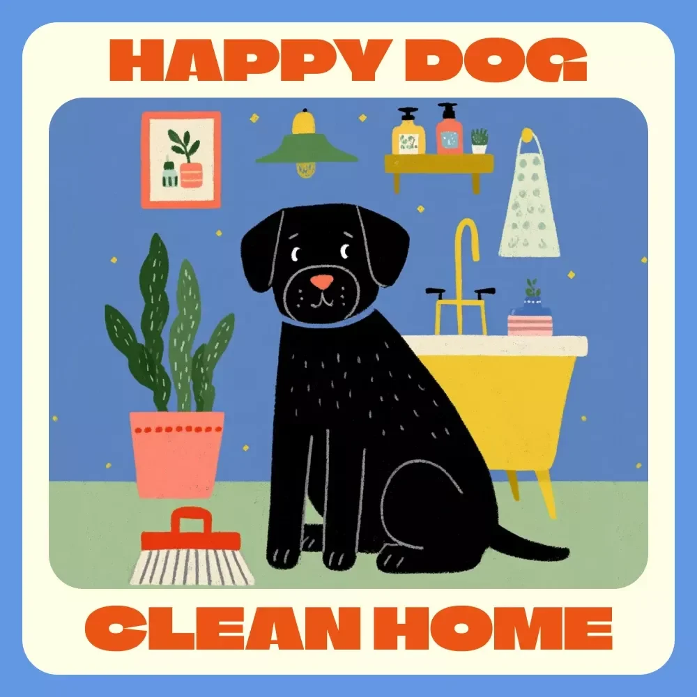 Happy Dog Clean Home | Stop Dog Marking Indoors | Ultimate Guide to a Fresh, Stress-Free Home | Digital Download for Pet Parents | How to Stop a Dog from Marking in the House