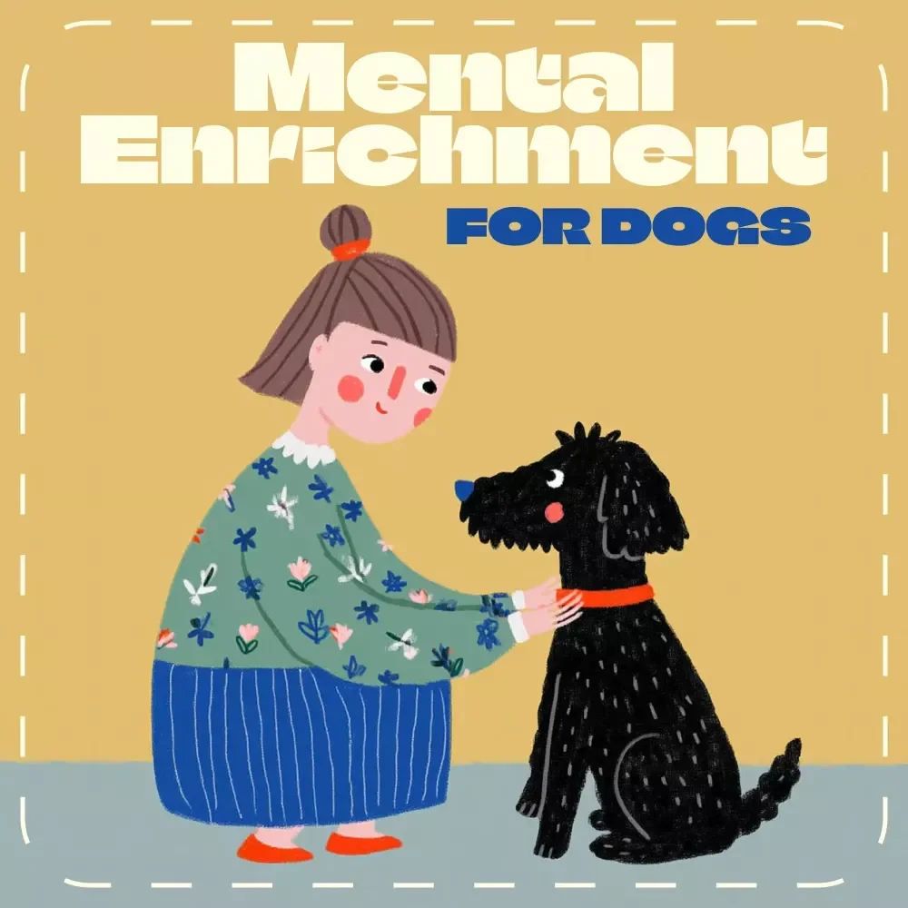 The Ultimate Mental Enrichment Checklist for Dogs | Digital Download for Dog Owners | Printable Guide with Mental Enrichment Ideas for Dogs