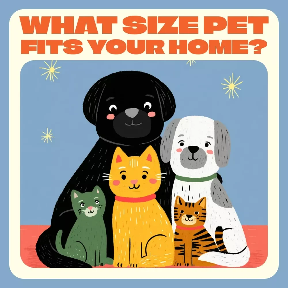 What Size Pet Fits Your Home? | Printable Checklist | Digital Download | Find Out What Size Pet Is Right for My Home