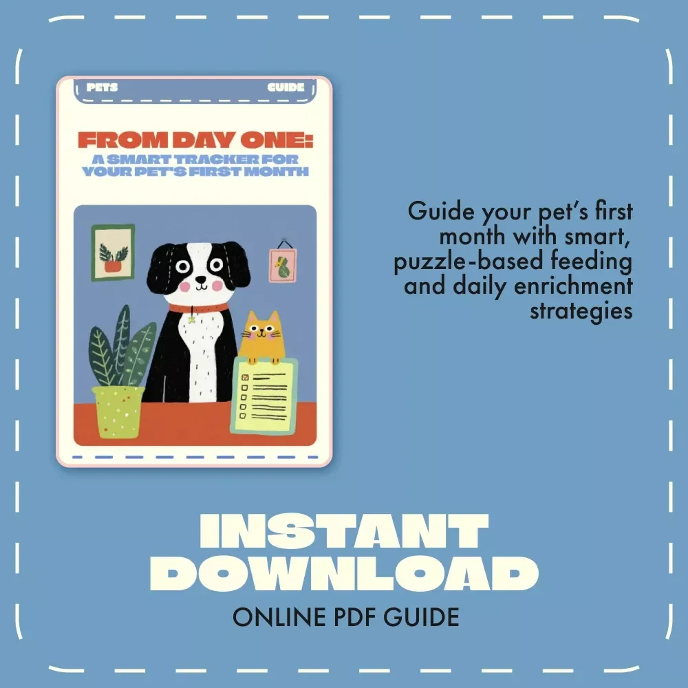 From Day One: A Smart Tracker for Your Pet’s First Month | Digital Pet Care Guide, First 30 Days Pet Milestones Tracker, AI-Assisted Pet Parenting