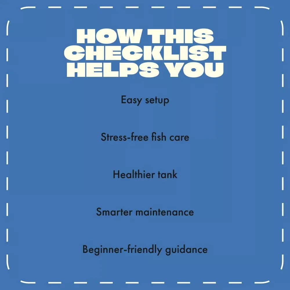Small Fish Owner’s Checklist | Digital Download for Pet Fish for Small Tanks | Beginner Aquarium Guide, Mini Tank Fish Care, AI Smart Fishkeeping Tips