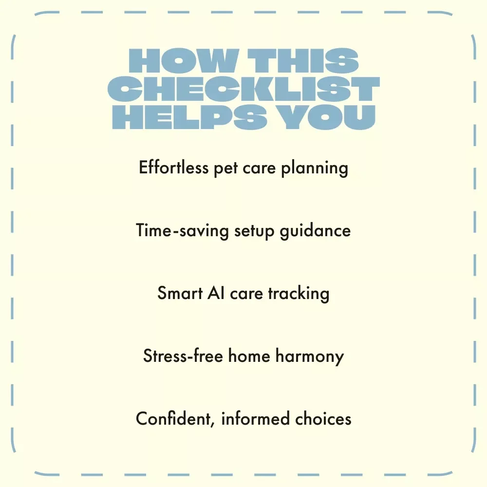 Quiet & Low-Maintenance Pet Checklist | Digital Download | What Pets Are Quiet and Low Maintenance | Pet Care Guide for Busy People
