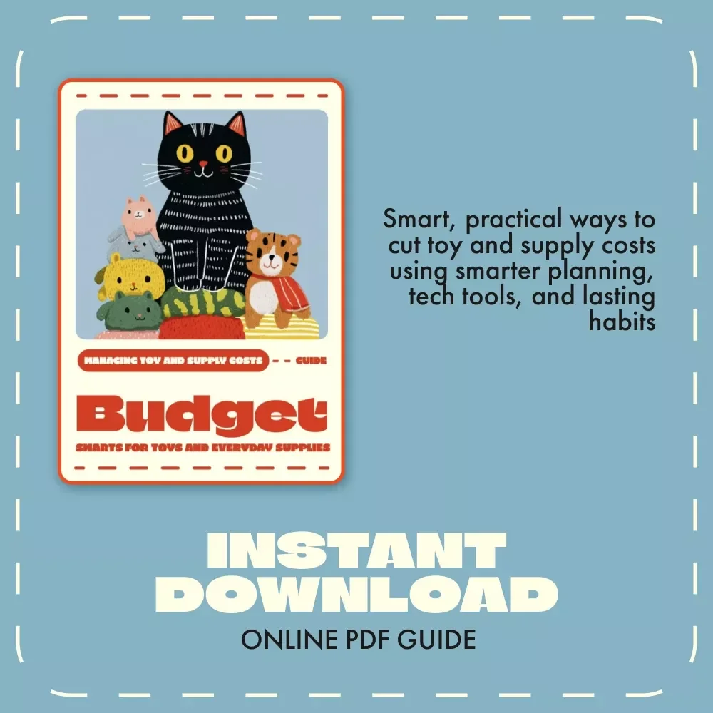 Budget Smarts for Toys and Everyday Supplies | Digital Guide for Managing Toy and Supply Costs | Printable PDF for Parents, Teachers & Budget-Conscious Shoppers
