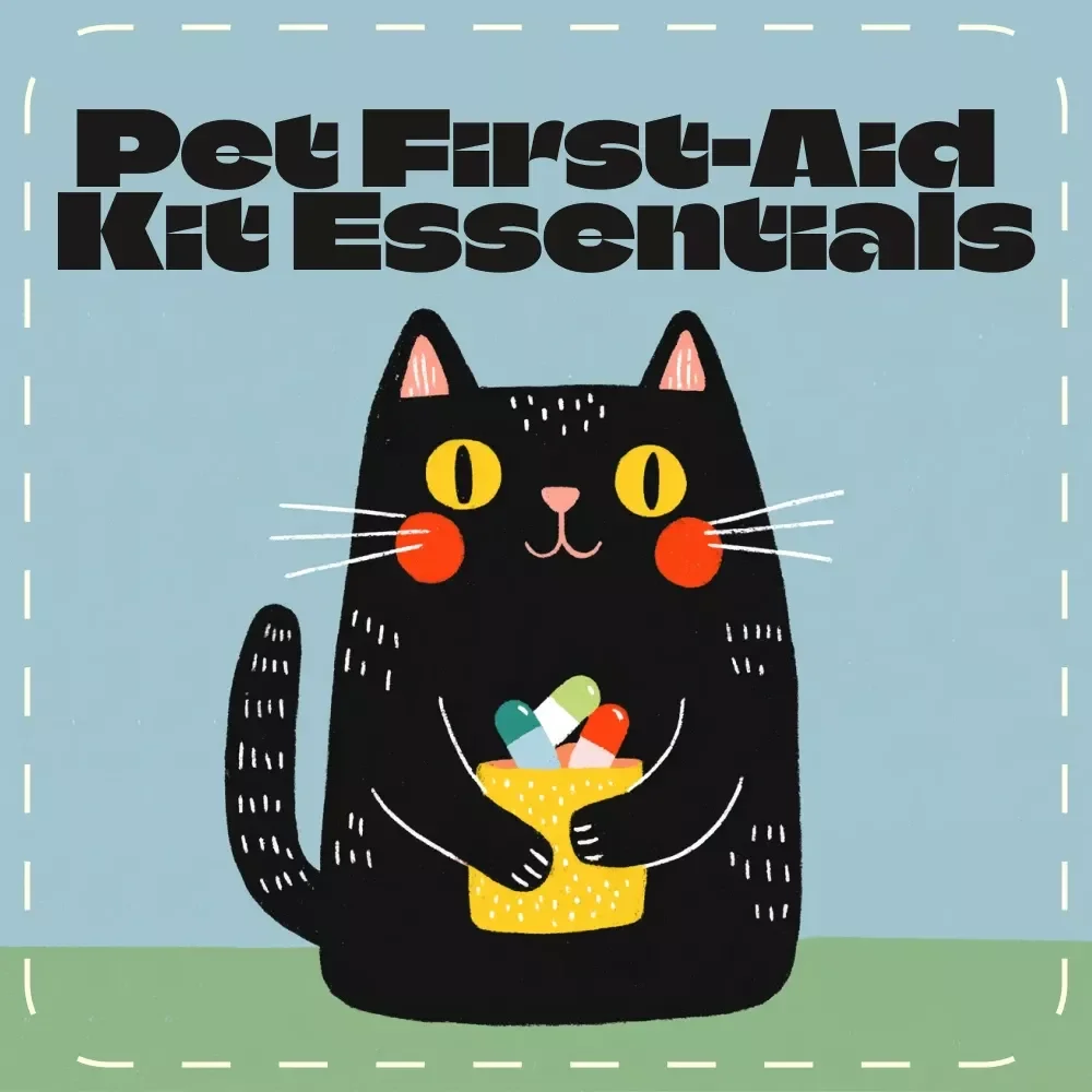Pet First-Aid Kit Essentials | Digital Download Guide for Pet Owners | Pet Safety eBook, Printable Checklist & Emergency Care Manual