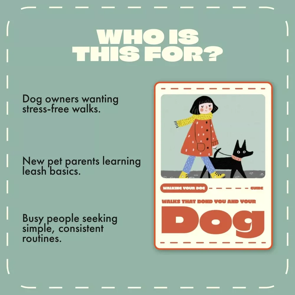 Walks That Bond You and Your Dog | Digital Dog Training Guide for Better Walks | Best Way to Leash Train a Dog Step-by-Step eBook for Building Trust and Calm Control