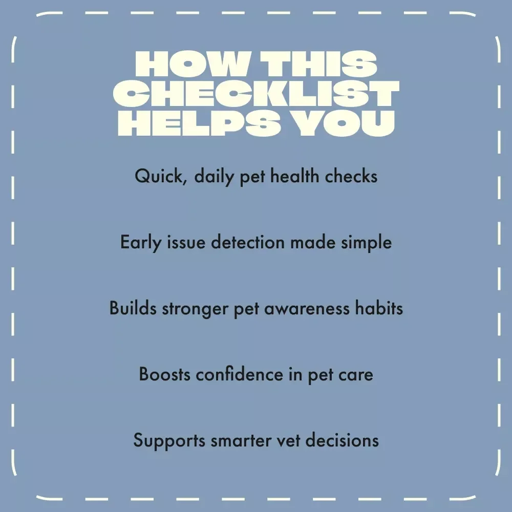 When Your Pet Isn’t Feeling Right – Printable Pet Health Checklist | Digital Download Guide to Recognize Signs a Pet Is Sick, Spot Early Symptoms & Track Pet Wellness