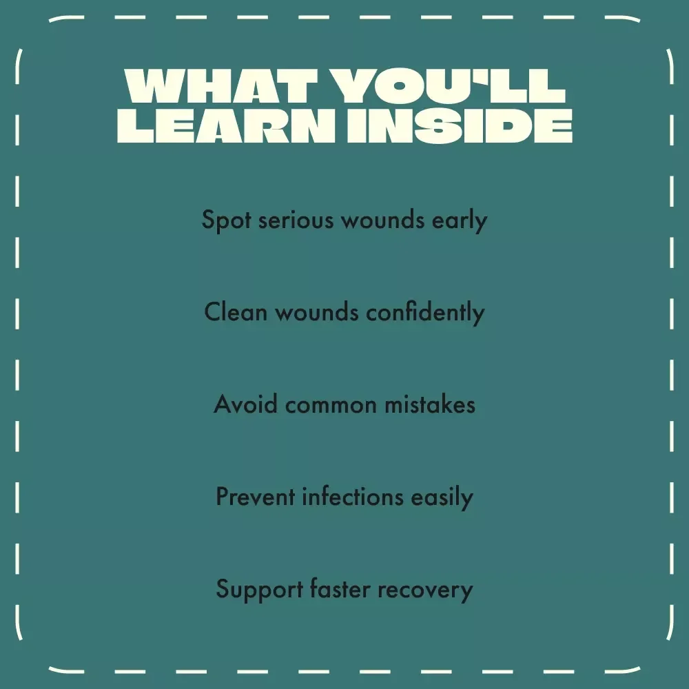 The Guide to Cleaning Pet Wounds Safely | Digital Pet Care eBook for Pet Owners | Step-by-Step Home Wound Care Guide | Printable PDF for Cleaning a Pet Wound at Home