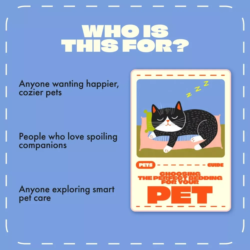 Choosing the Perfect Bedding for Your Pet | Digital Guide for Pet Owners | How to Choose the Right Bedding for Dogs, Cats & Small Pets