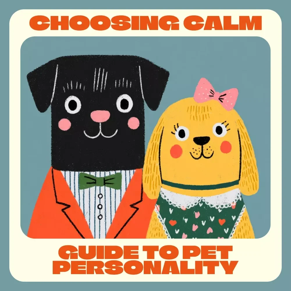 Choosing Calm: Guide to Pet Personality | Printable Checklist for Understanding Your Pet’s Temperament | Digital Download for Pet Owners | Learn Which Is Calmer – Male or Female Pet