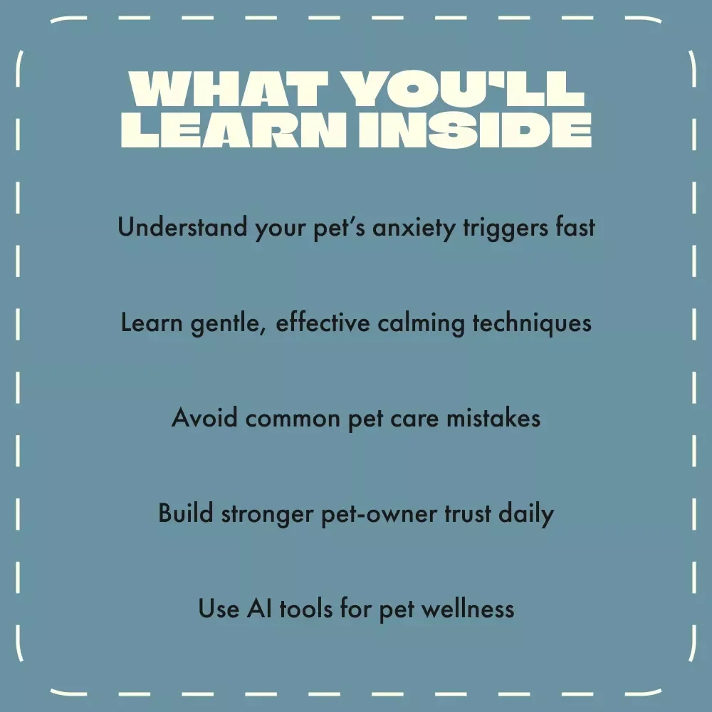 Furry Worries: Understanding Your Pet’s Anxiety and How to Help | Pet Anxiety eBook, Dog & Cat Behavior Guide, Calm Pets Digital Download