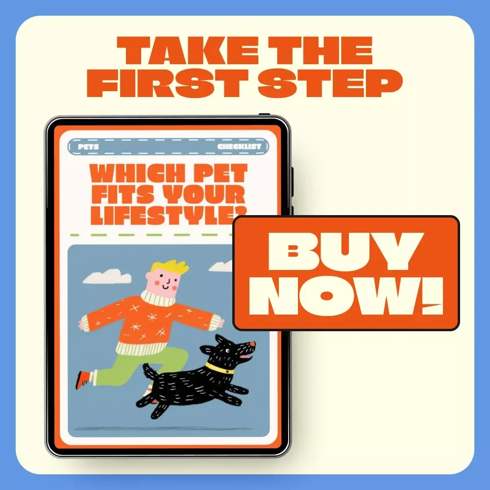 Which Pet Fits Your Lifestyle | Printable Pet Compatibility Checklist | Digital Download Guide for Choosing the Perfect Companion | what pet fits my lifestyle