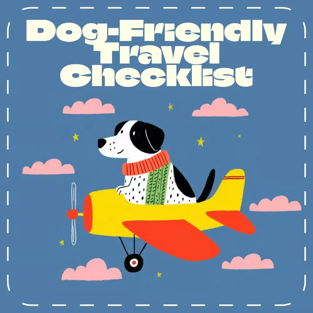 The Ultimate Dog-Friendly Travel Checklist: Adventure Awaits! | Printable Pet Travel Planner for Dog Owners | Tips for Traveling with Dogs | Digital Download