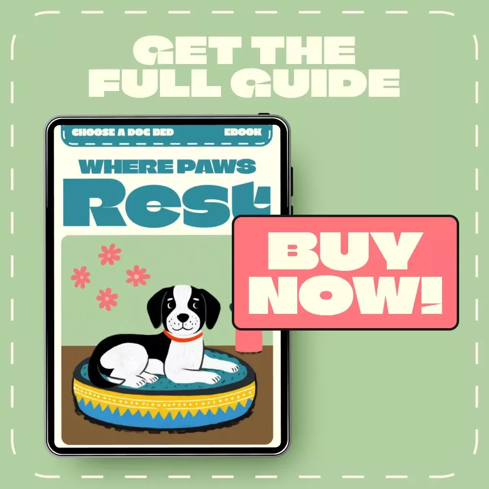 Where Paws Rest | How to Choose a Dog Bed eBook | Complete Guide for Every Dog Lover | Digital Download Pet Care Resource
