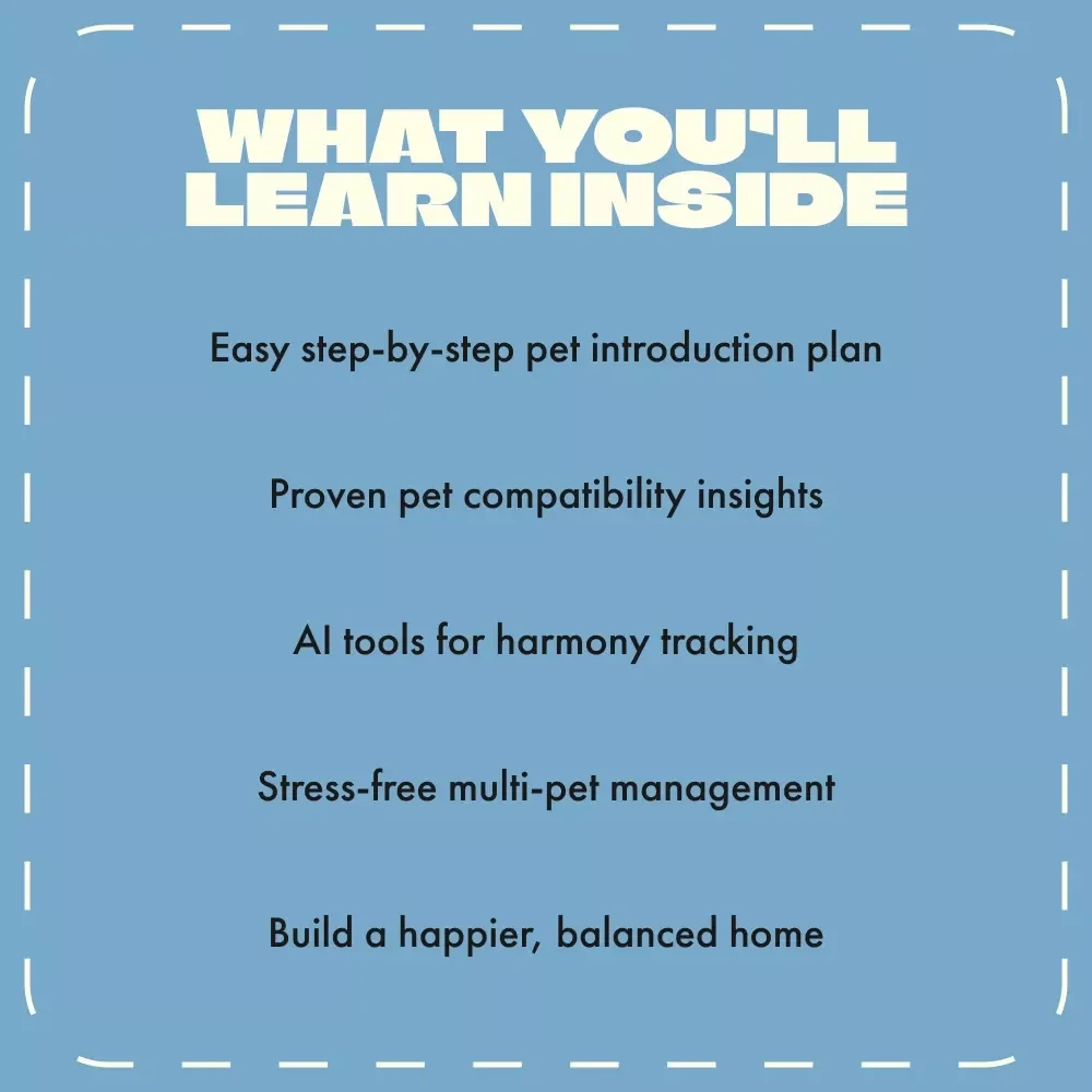 Double the Paws, Double the Fun: A Smart Guide to Adding a Second Pet | Pet Compatibility eBook | Multi-Pet Household Guide | Digital Download for Pet Owners