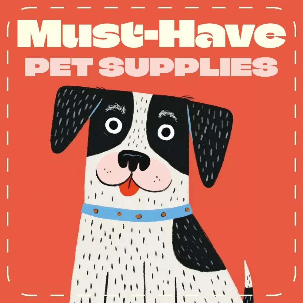 Must-Have Pet Supplies Checklist | Printable First-Day Pet Essentials | Digital Download for New Pet Owners | Must-Have First-Day Pet Supplies