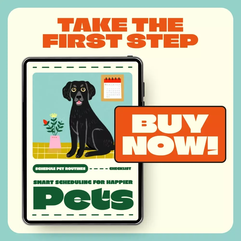 Smart Scheduling for Happier Pets | AI-Powered Pet Routine Checklist for Daily Care, Feeding, Exercise, and Health Tracking | Using AI to Schedule Pet Routines | Digital Download for Organized Pet Parents