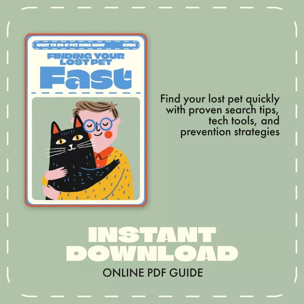 Finding Your Lost Pet Fast | Digital Guide for Pet Owners | Lost Pet eBook, Checklist & Emergency Search Plan | Printable Pet Safety & Recovery Resource