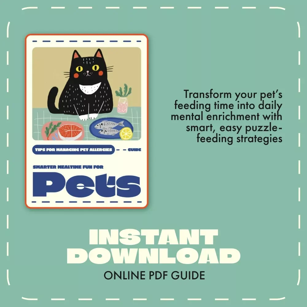 Smarter Mealtime Fun for Pets | How to Use Puzzle Feeders for Pets | Digital Guide for Pet Enrichment and Training