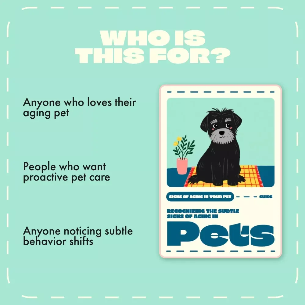 Recognizing the Subtle Signs of Aging in Pets | Digital Guide for Pet Parents | How to Recognize Signs of Aging in Pets | eBook for Dog and Cat Owners