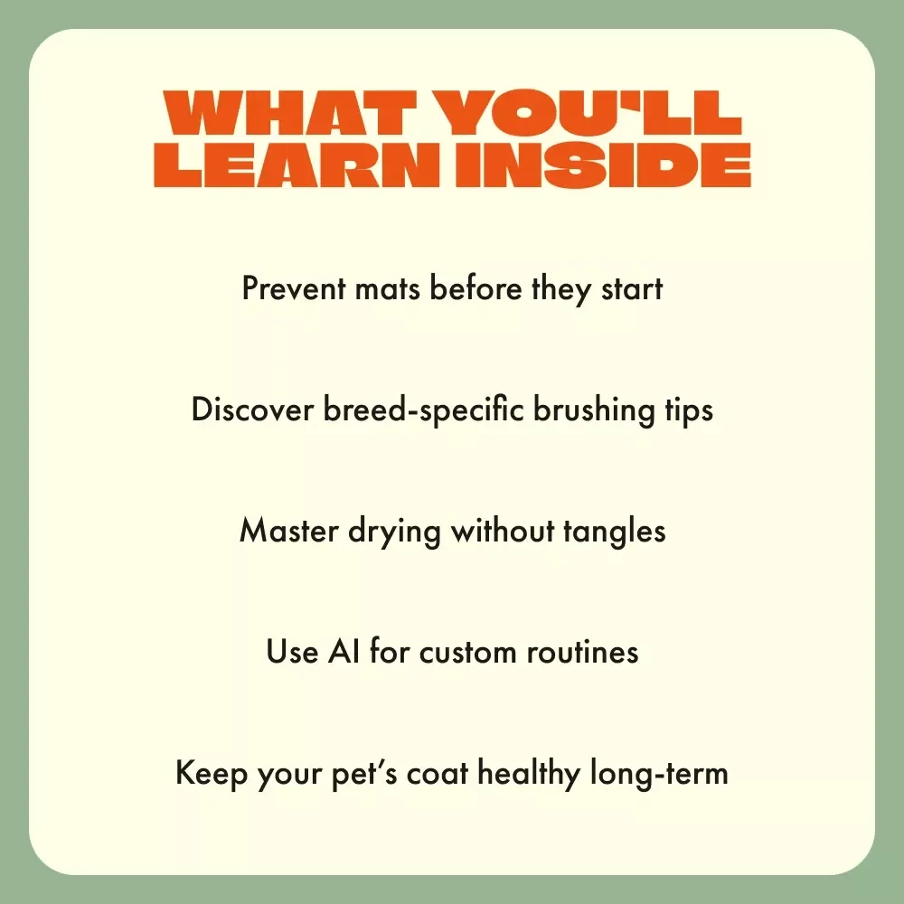 Tangle-Free Tails | Ultimate Guide on How to Prevent Matting in Long-Haired Dogs | Grooming Habits, Tools, and Smart AI Prompts for Perfect Coats