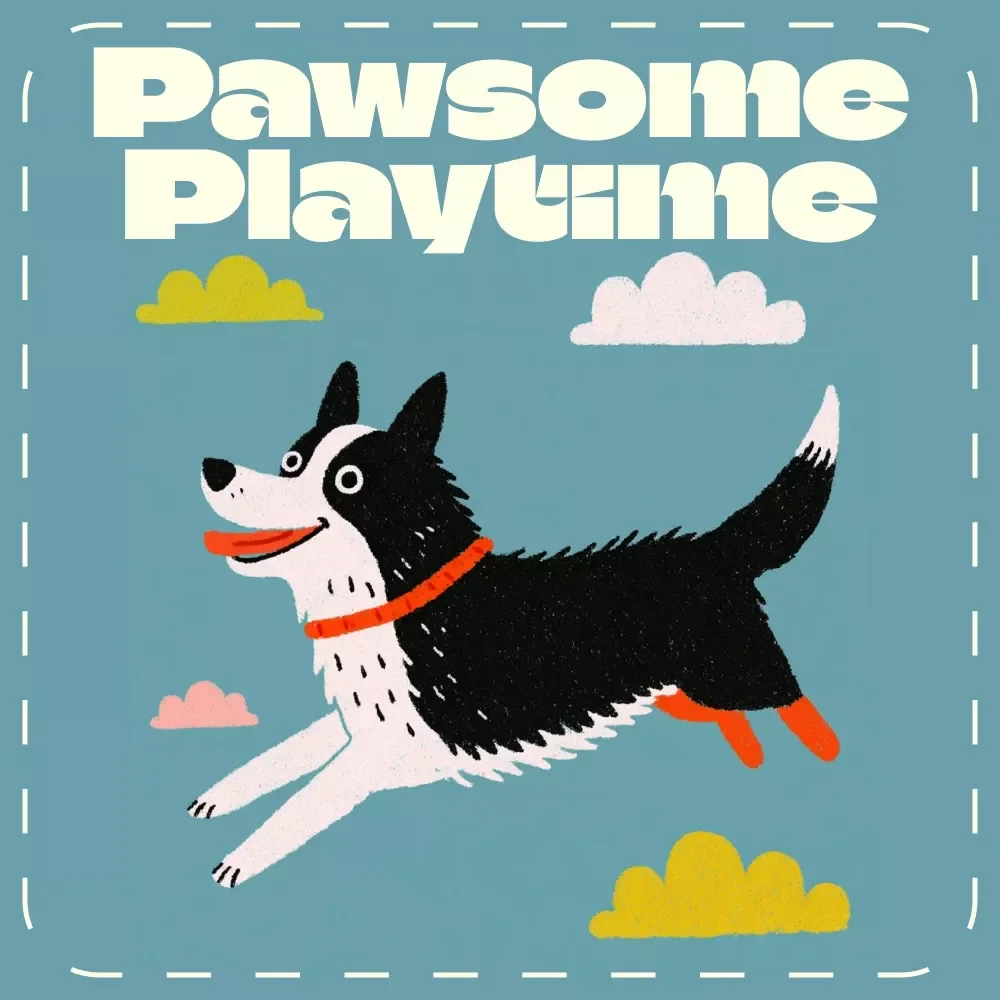 Pawsome Playtime Checklist: Interactive Fun Ideas for Dogs | Digital Dog Play Guide | Printable Dog Activity List for Mental & Physical Stimulation