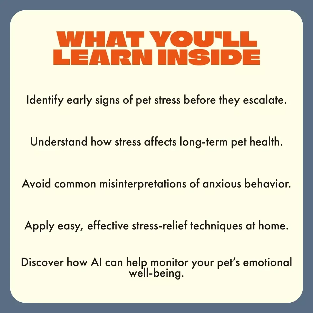 The Hidden Signals: Reading Stress in Pets | Digital Guide for Pet Owners | Learn the Signs Your Pet Is Stressed & How to Help Dogs, Cats, and Small Pets | Pet Wellness & Behavior eBook