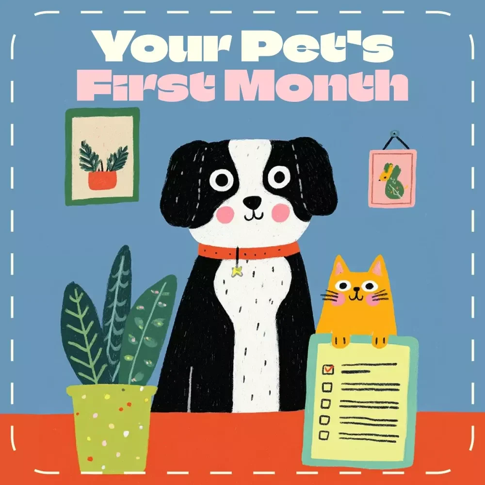 From Day One: A Smart Tracker for Your Pet’s First Month | Digital Pet Care Guide, First 30 Days Pet Milestones Tracker, AI-Assisted Pet Parenting