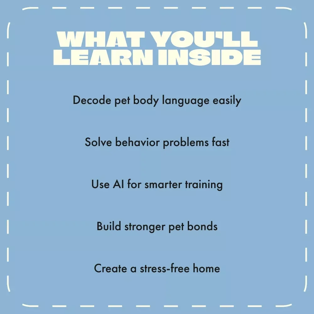 Understanding Pet Behavior | Comprehensive Ebook Guide for Pet Owners, Trainers & Animal Lovers | Learn How to Read, Train & Build Better Relationships with Pets – Digital Download