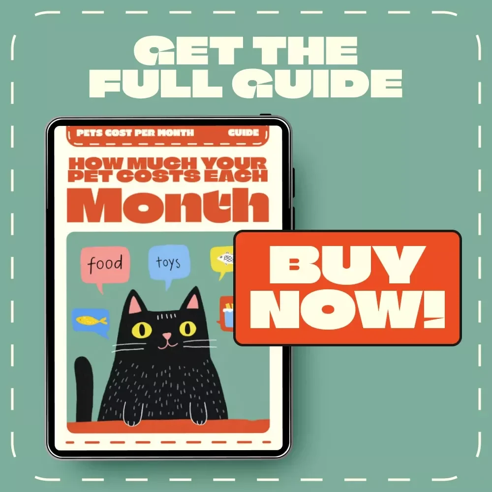 How Much Your Pet Costs Each Month | Digital Guide, eBook & Budget Planner for Pet Owners | Pet Expense Tracker, Financial Planning, and Cost Breakdown for Dogs, Cats & Small Pets