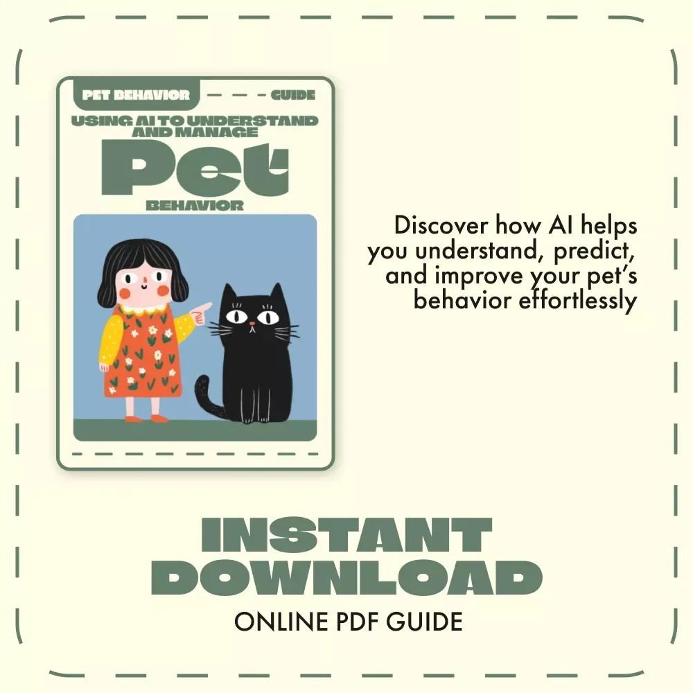 Using AI to Understand and Manage Pet Behavior | Digital Guide for Smart Pet Parents | How to Use AI to Manage Pet Behavior Effectively