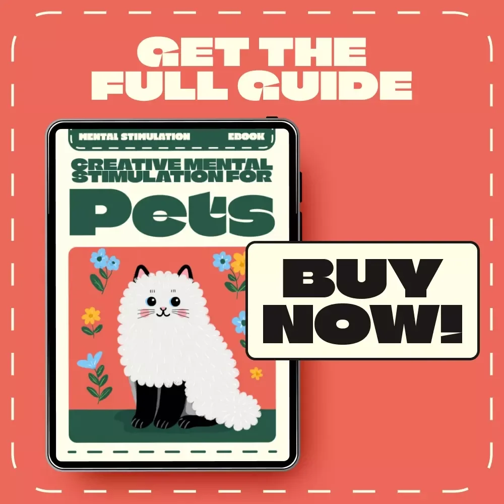 Creative Mental Stimulation for Pets | eBook for Dog & Cat Owners | Fun Brain Games, DIY Challenges, and Enrichment Ideas for Smarter, Happier Pets | Mental Stimulation Activities for Pets Guide