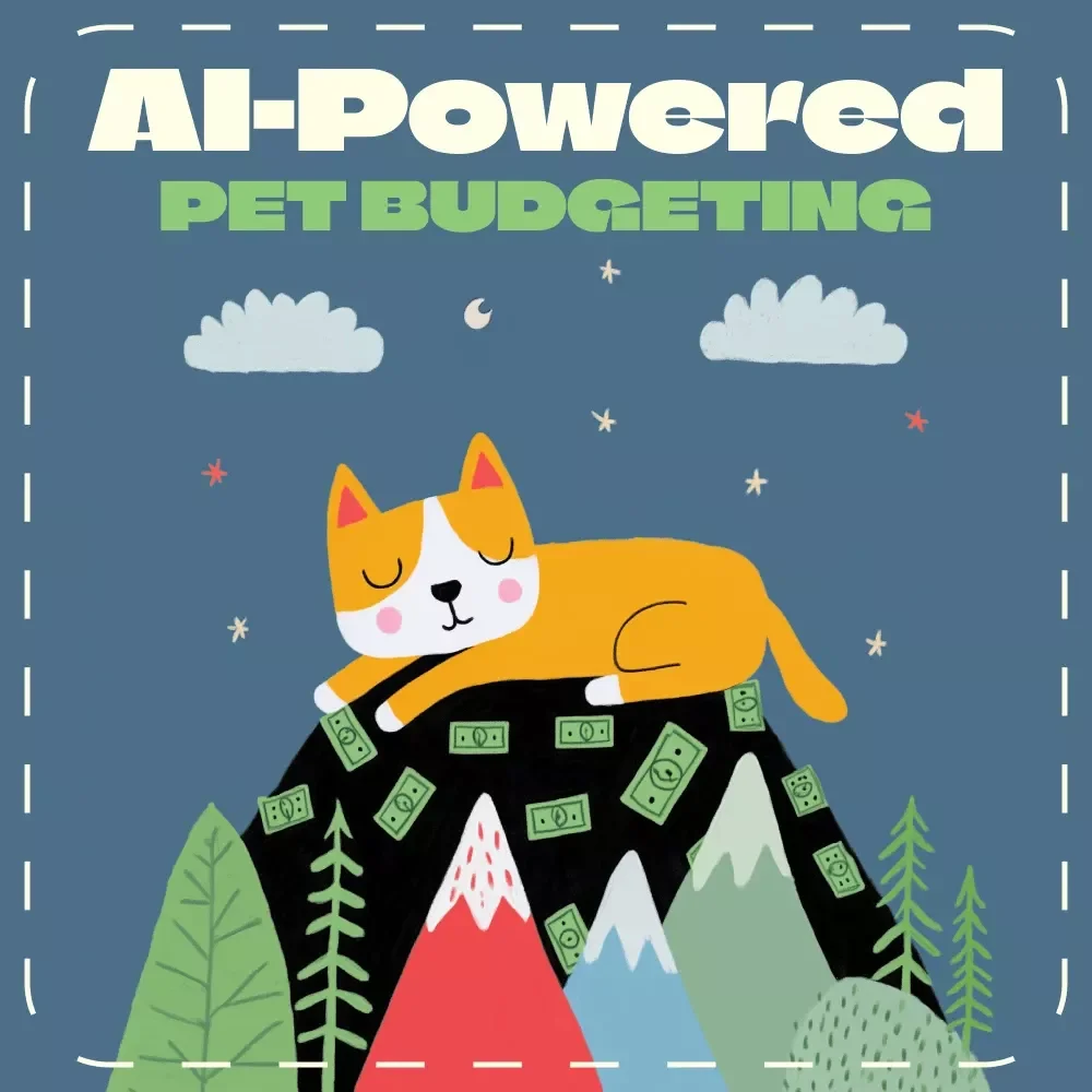 AI-Powered Pet Budgeting | Digital eBook for Smart Pet Owners | Using AI to Plan Pet Budget & Save Money on Pet Care