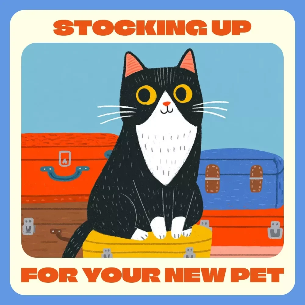The Ultimate Guide to Stocking Up for Your New Pet | Printable Pet Supply Checklist & eBook for New Pet Owners | What Supplies Do New Pets Need