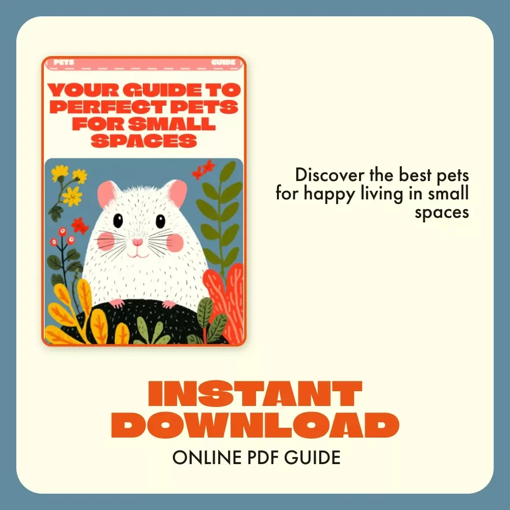 Your Guide to Perfect Pets for Small Spaces | Best Pets for Small Apartments, Condos & Urban Living – Digital Pet Owner’s Guide