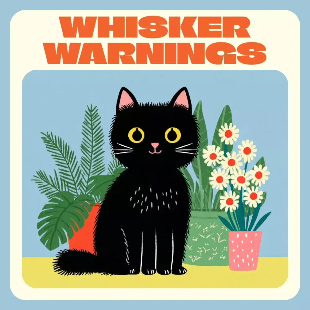Whisker Warnings | Digital Cat Safety Guide | Plants That Are Toxic to Cats | Pet Owner eBook for Safe Homes & Gardens