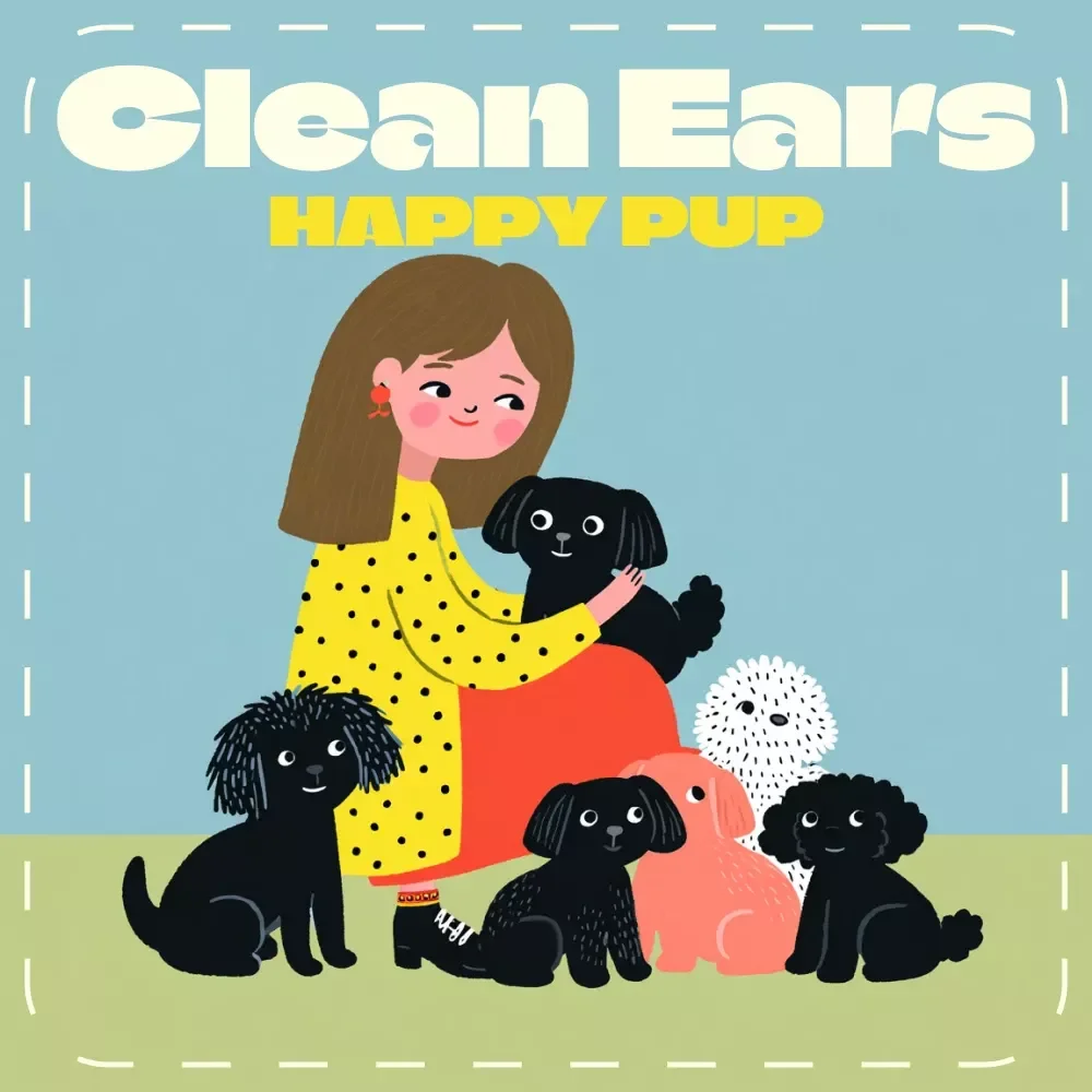 Clean Ears, Happy Pup | Dog Ear Cleaning Guide for Pet Owners | How to Clean Ears of a Dog | Printable & Digital Download for Confident Pet Care