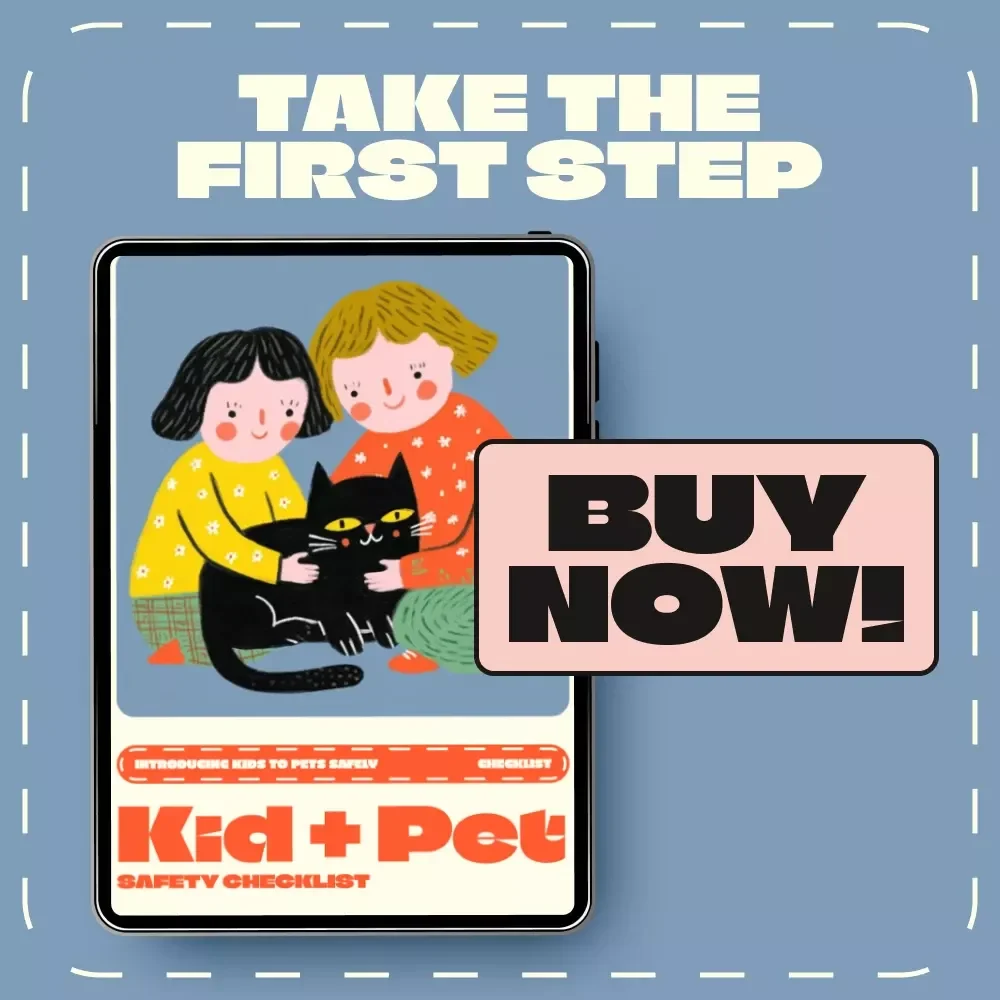 Kid + Pet Safety Checklist | Printable Family Guide for Introducing Kids to Pets Safely | Child & Pet Safety Rules for Home and Playtime | Digital Download