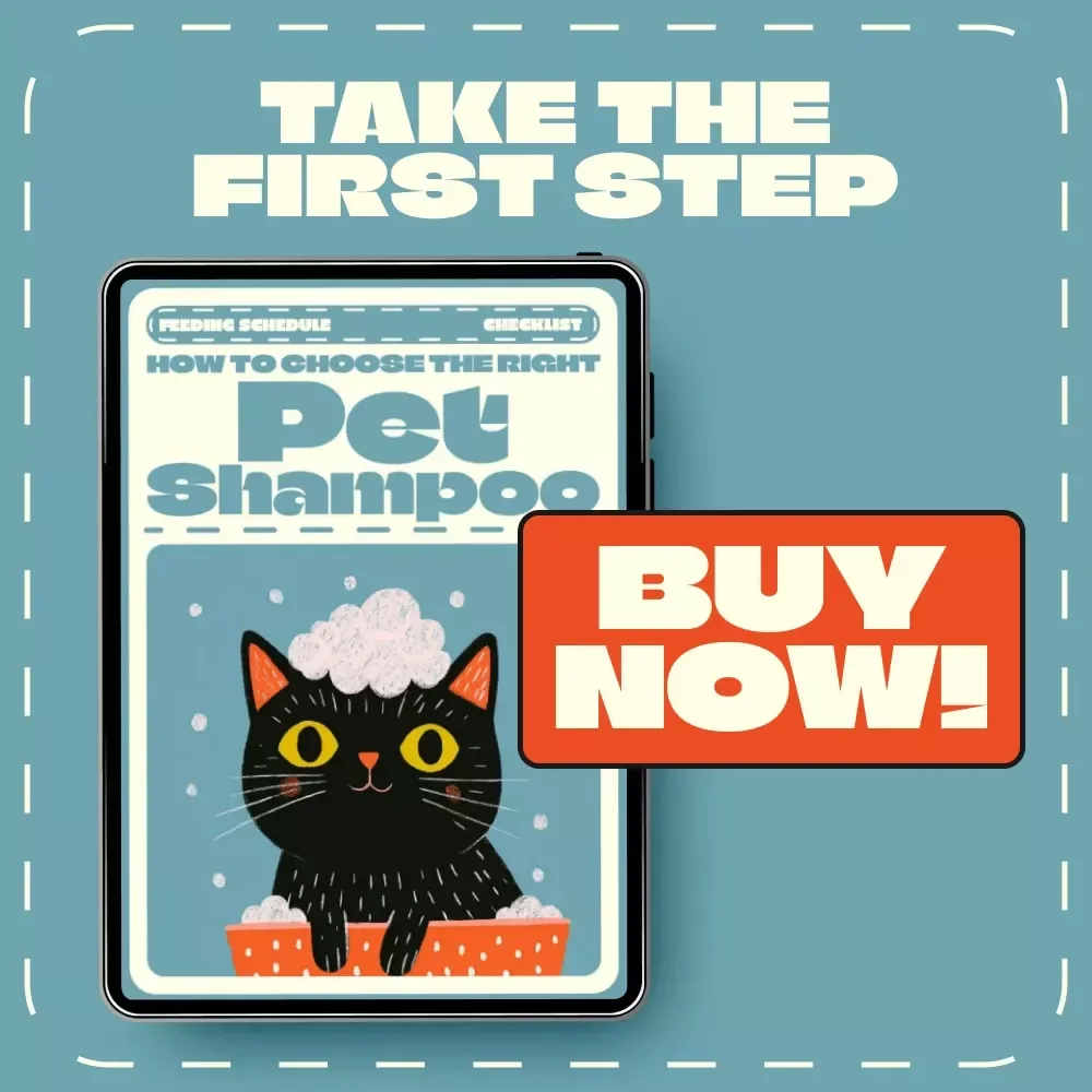 How to Choose the Right Pet Shampoo | Digital Guide for Pet Owners | Pet Care eBook | Pet Grooming Checklist | Dog & Cat Bathing Tips | Natural Ingredient Pet Shampoo Advice