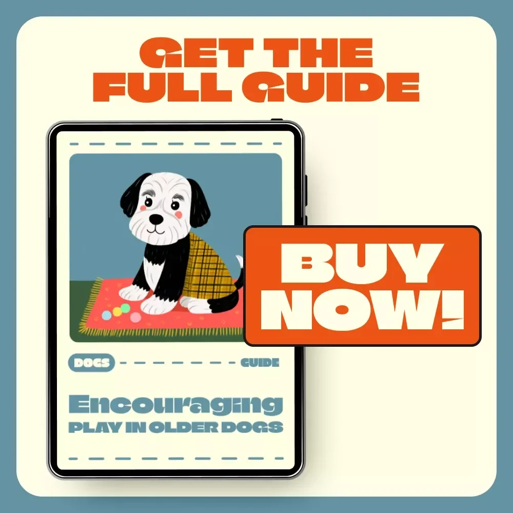 Encouraging Play in Older Dogs | Digital Guide for Dog Owners | How to Encourage Play in Older Dogs Using Gentle Games, Mental Stimulation, and Smart AI Tools
