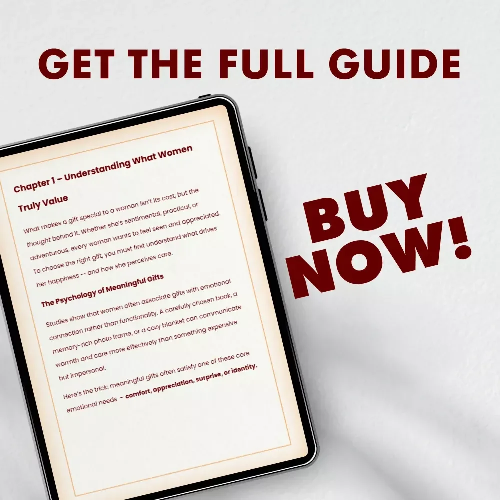 The Guide on Gifts She’ll Remember Forever: The Ultimate eBook for Holiday Gifts for Women