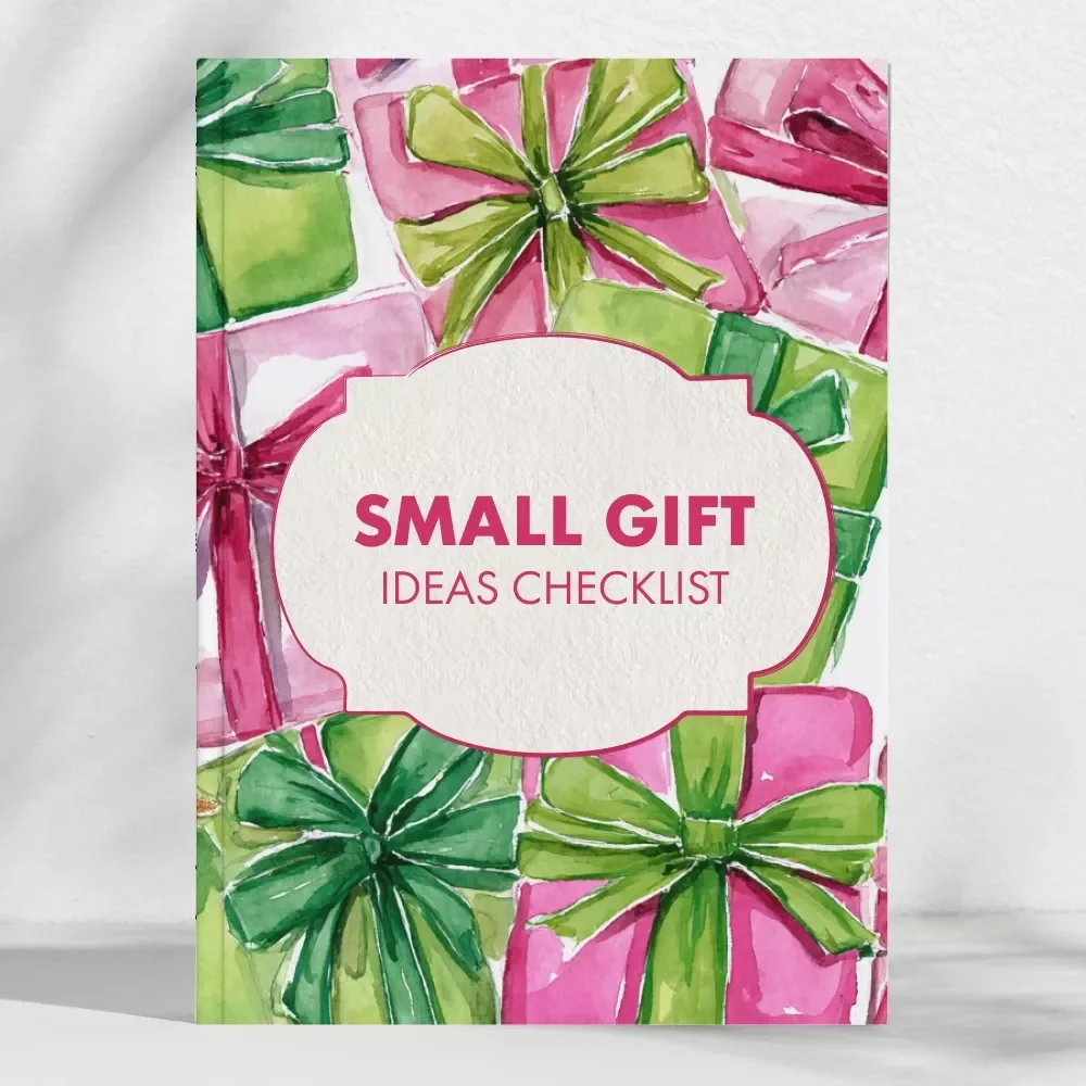 Small Gift Ideas Checklist | Perfect Thoughtful Gifts for Every Occasion | Digital Download