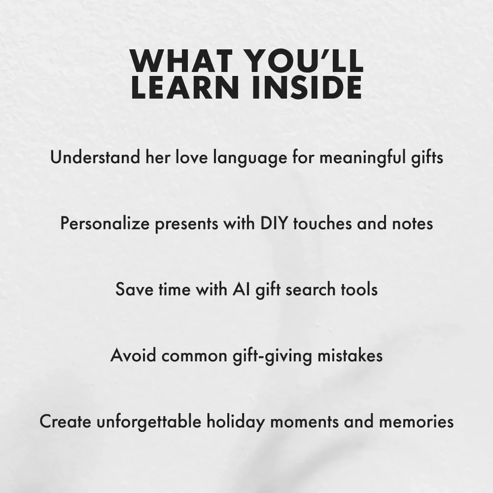 Meaningful Holiday Gifts for Your Wife: A Thoughtful Digital Guide to Memorable Presents
