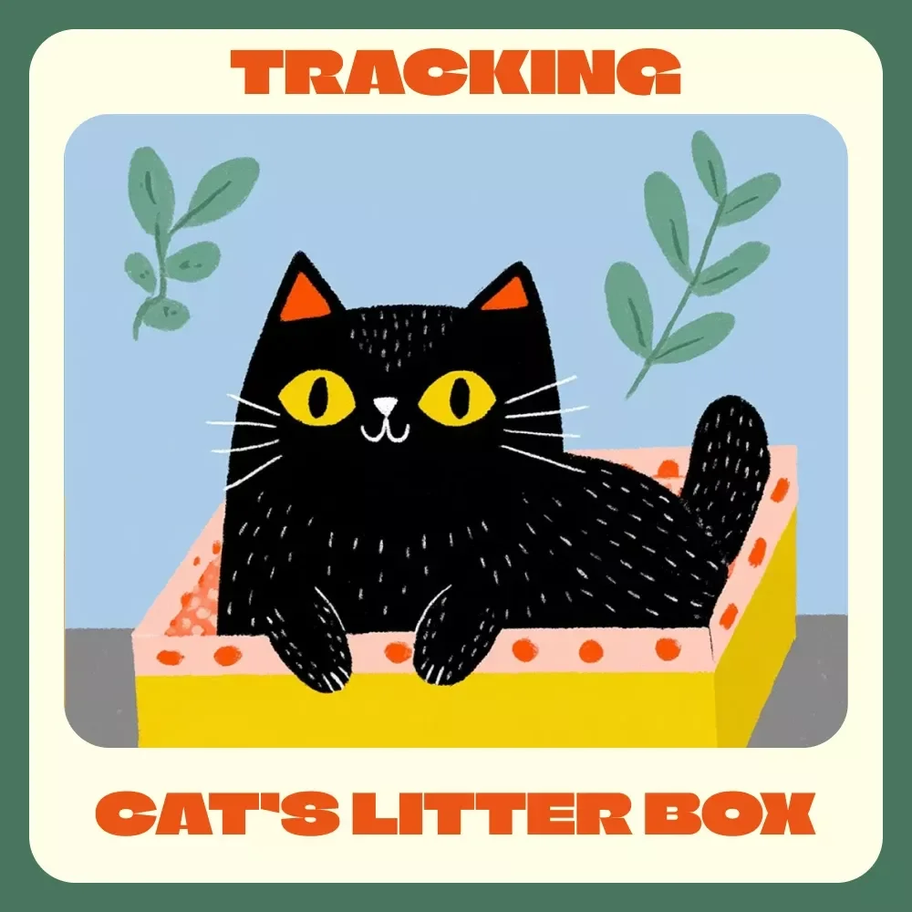Tracking Your Cat’s Litter Box | Digital Cat Care Guide for tracking litter cleaning | Smart Litter Box Tracking, Cleaning Routine & AI Monitoring Tips | Printable & Downloadable PDF