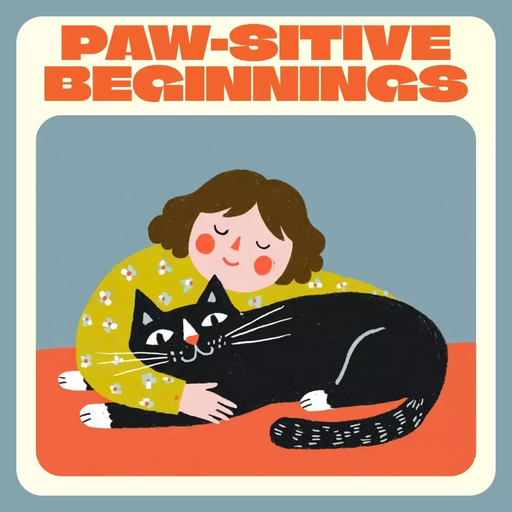 Your First Week of Paw-sitive Beginnings | New Pet Owner Checklist | What to Expect in the First Week with a New Pet | Printable Pet Care Guide for Dogs & Cats